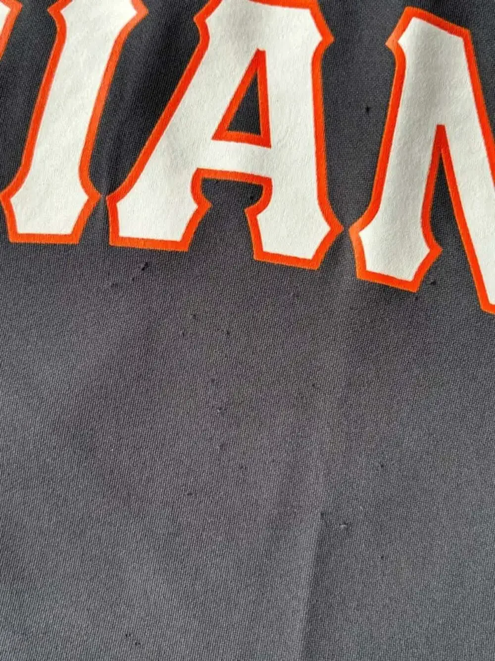 Majestic San Francisco Giants Cool Base T-Shirt Youth Large flaws
